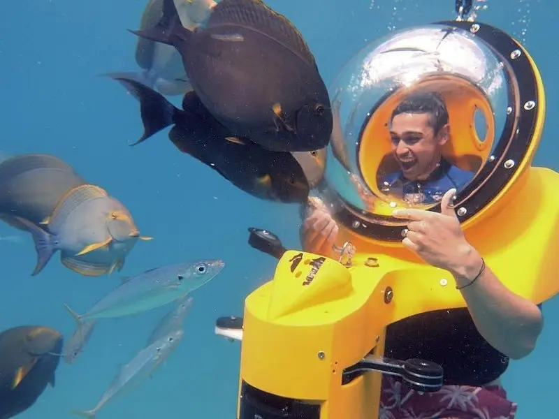 Related experience: Oahu: Submarine Scooter Adventure