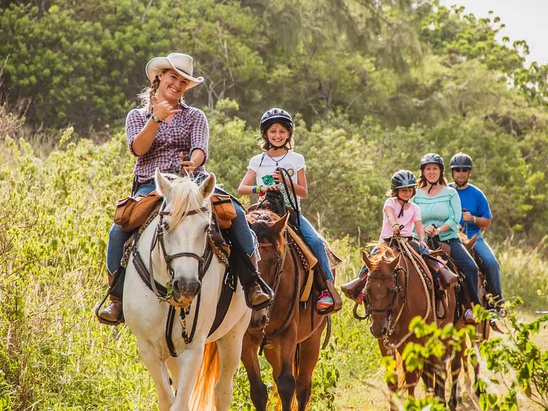 Horseback Ride Like an Authentic Paniolo in Kahuku on Oʻahu